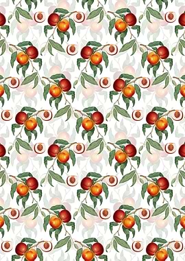 Floral Walnut Pattern