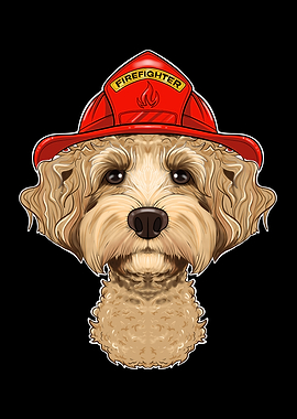 Firefighter Labaradoodle