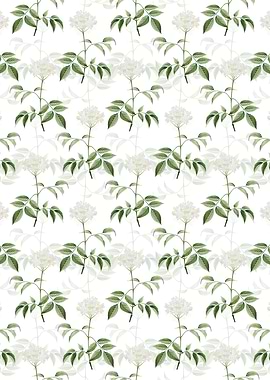 Elderflower Tree Pattern