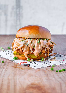 Coleslaw Burger