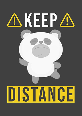Keep Distance Saying With