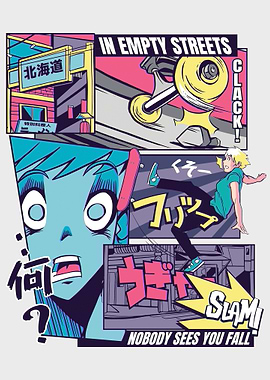 Skating Comic Japan Style