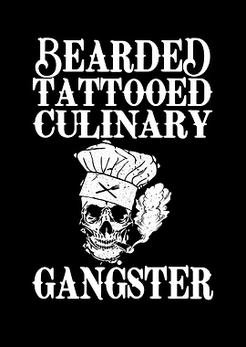 Cook Chef Tattooed Cooking
