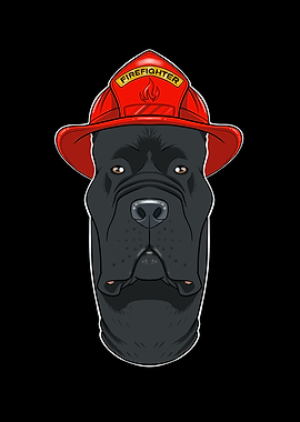 Firefighter Cane Corso