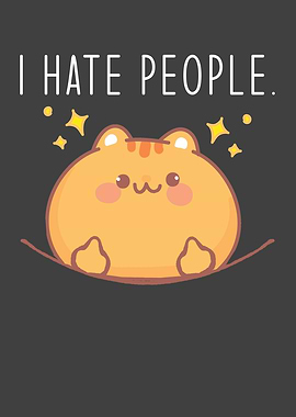 Funny Kitten I Say I Hate