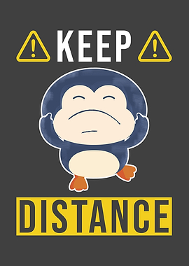 Keep Distance Saying With