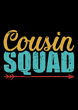 Cousin squad vintage retro