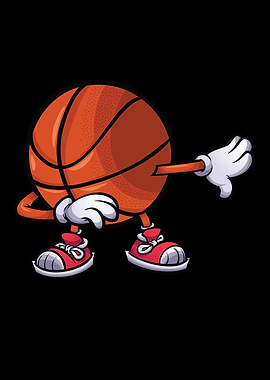 Dabbing Basketball