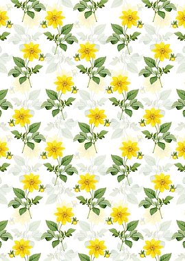 Dahlia Simplex Pattern