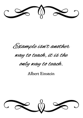 Example the Best Teacher