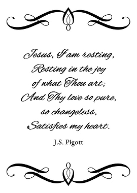 Rest and Be Satisfied