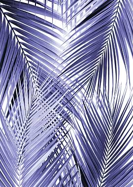 Very Peri Palm Leaves 2