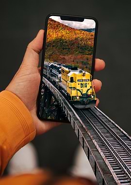 Train Out Of The Phone