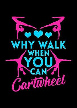 Cartwheel Girl Acrobatic