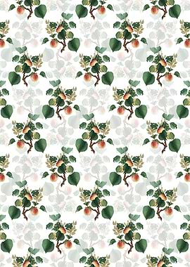 Floral Apricot Pattern