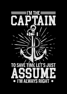 Im The Captain To Save