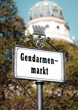 Gendarmenmarkt Sign