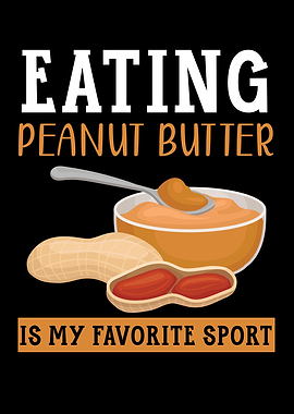 Eating Peanut Butter
