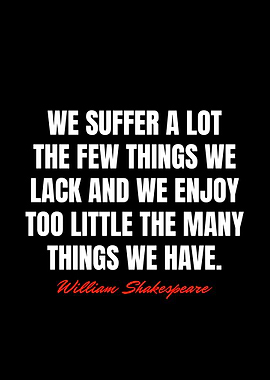 William Shakespeare Quotes
