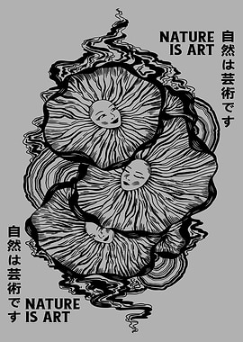 Nature is art mushroom
