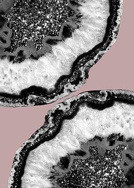 Yin Yang Agate Glitter 19