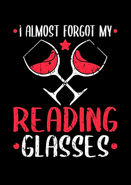Reading Glasses Book Lover