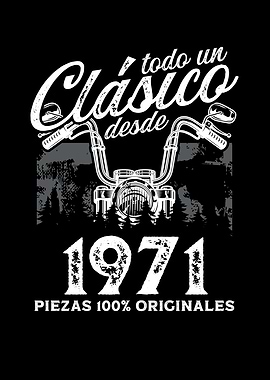 Motorcycle rider 1971