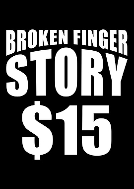 Broken Finger Fractured