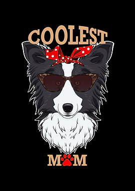 Dog Mom I Border Collie
