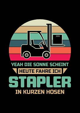 German Forklift Driver