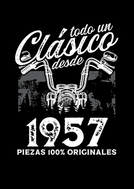 Motorcycle rider 1957