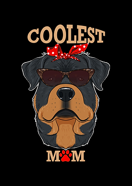 Dog Mom I Rottweiler