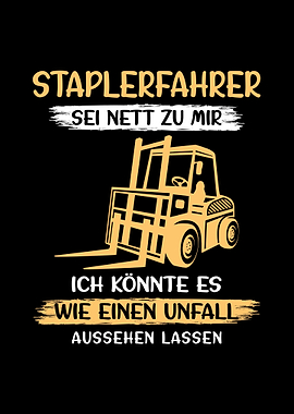 German Forklift Driver