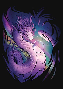 Magical dragon creature