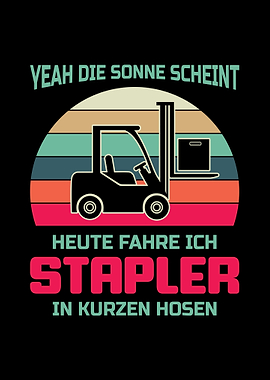 German Forklift Driver