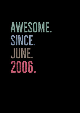 Awesome Since June 2006