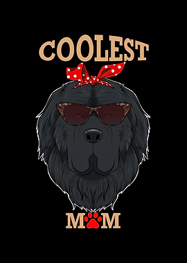 Dog Mom I Newfoundland