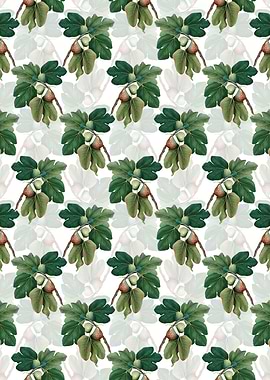Floral Common Fig Pattern