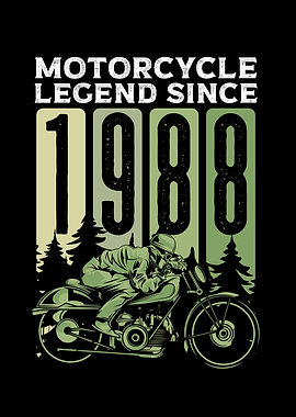 Motorcycle legend 1988
