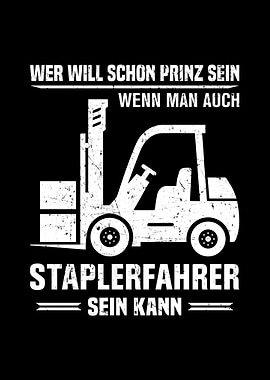 German Forklift Driver