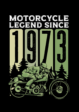 Motorcycle legend 1973