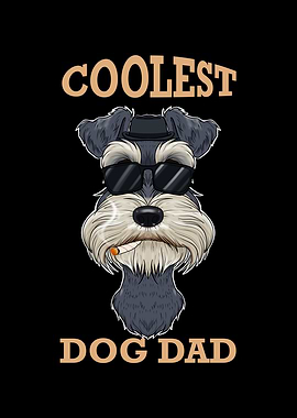 Dad Miniature Schnauzer