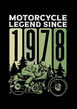 Motorcycle legend 1978
