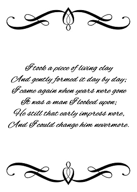 A Piece of Living Clay