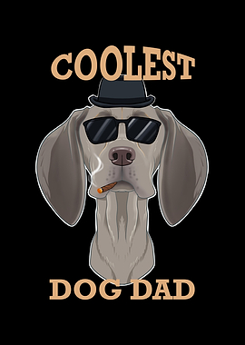 Dog Dad Weimaraner