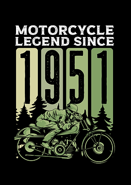 Motorcycle legend 1951