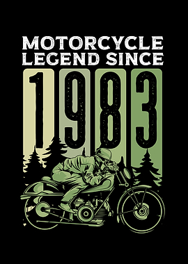 Motorcycle legend 1983