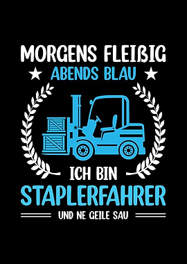 German Forklift Driver