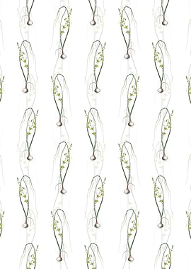 Floral Albuca Pattern