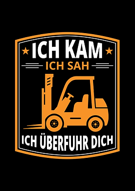German Forklift Driver